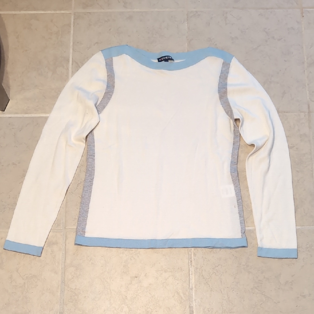 Movetes Cotton Cashmere Blend Sweater